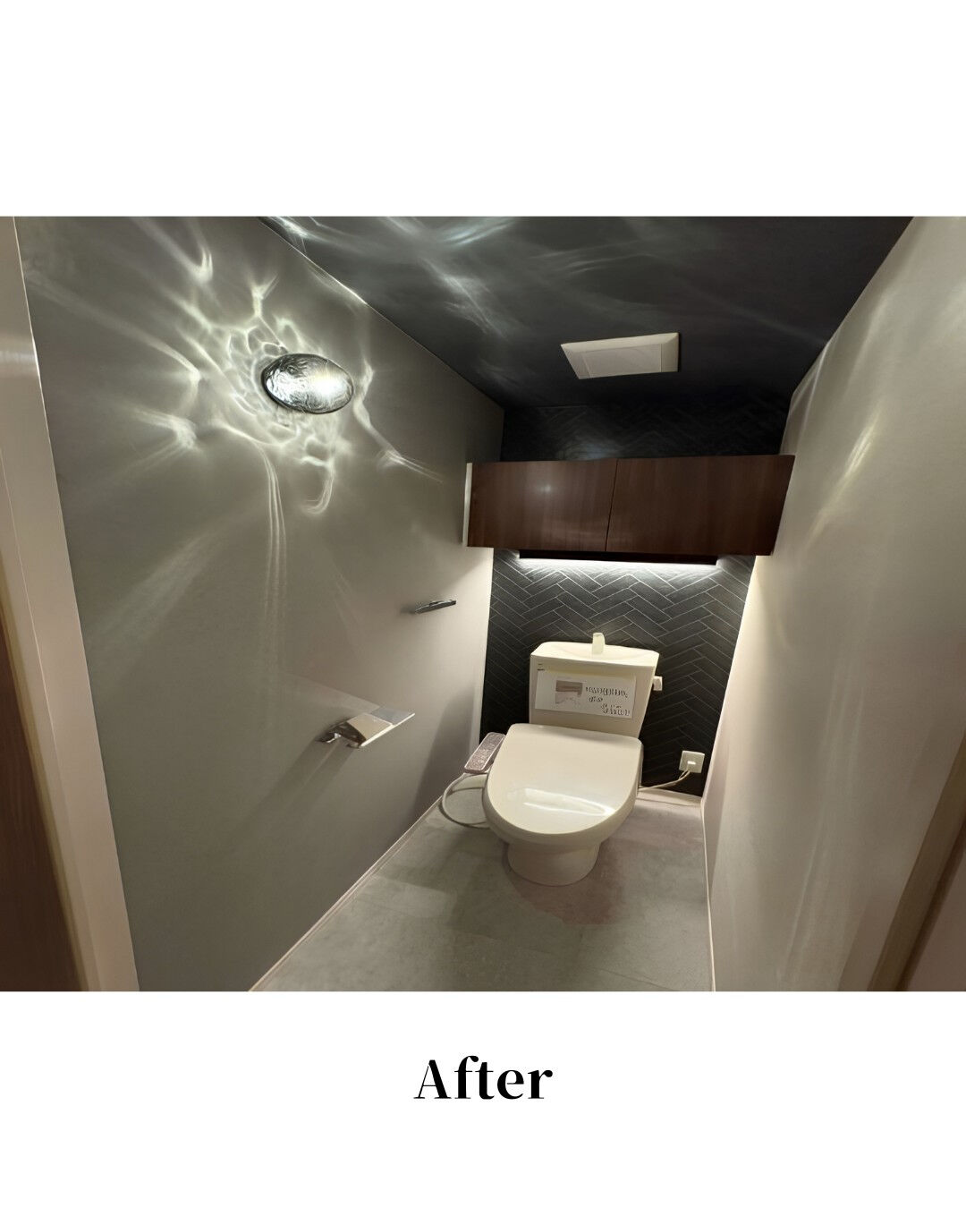 トイレのリフォームで、一日に何度も使う場所を毎回ちょっと気分